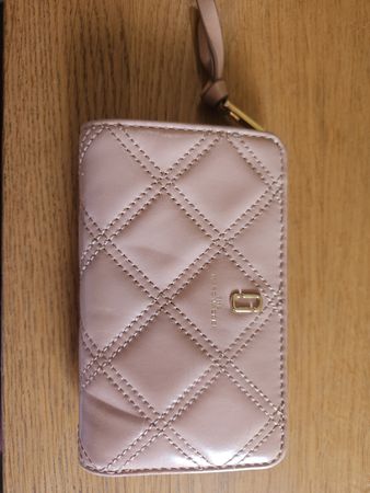 Geldbörse Marc Jacobs gesteppt rosa neuwertig