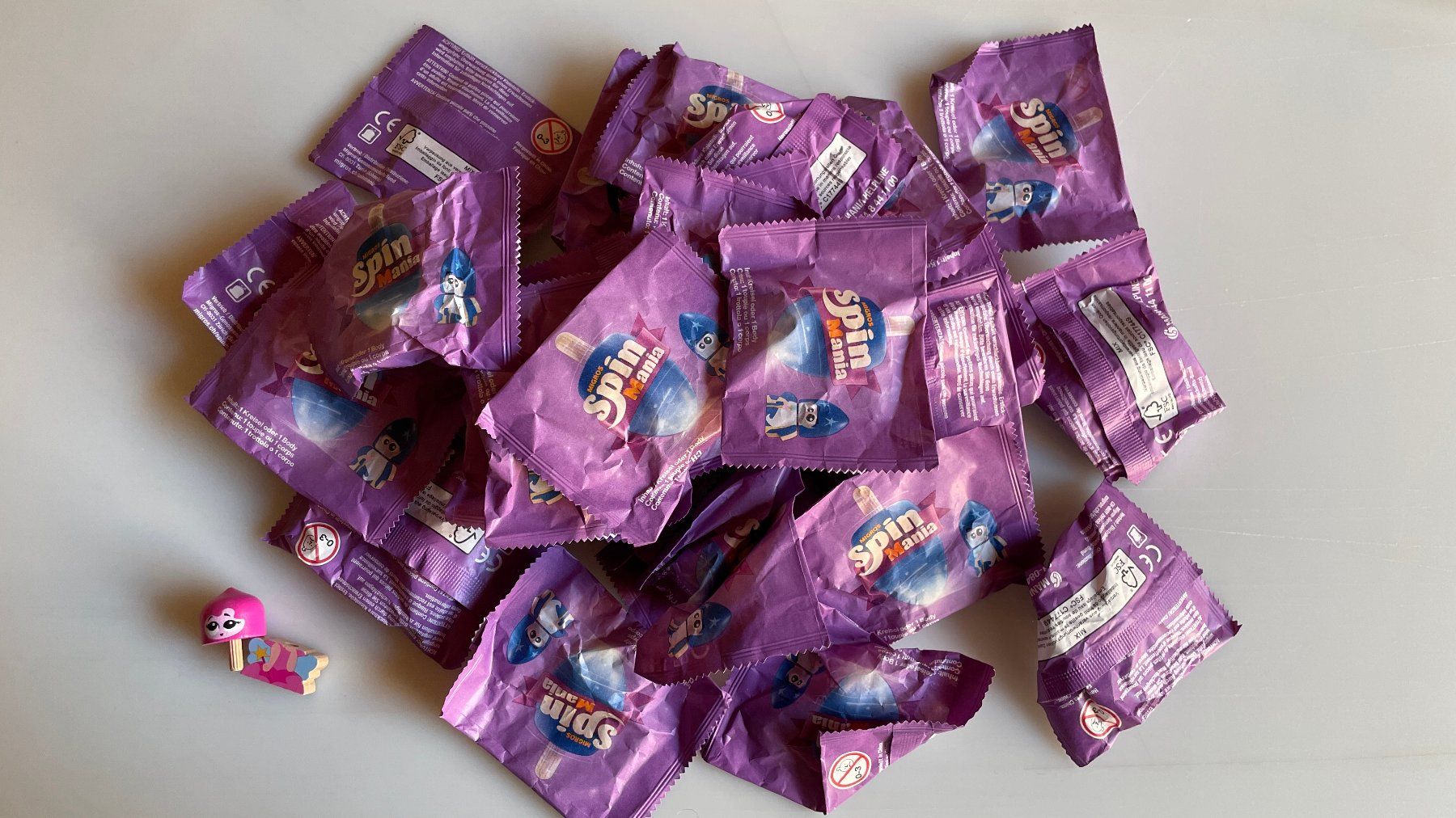 Migros Spielzeuge: 25 Spin Mania von Migros – Neu und originalverpackt aus Glattfelden von cybermaxx