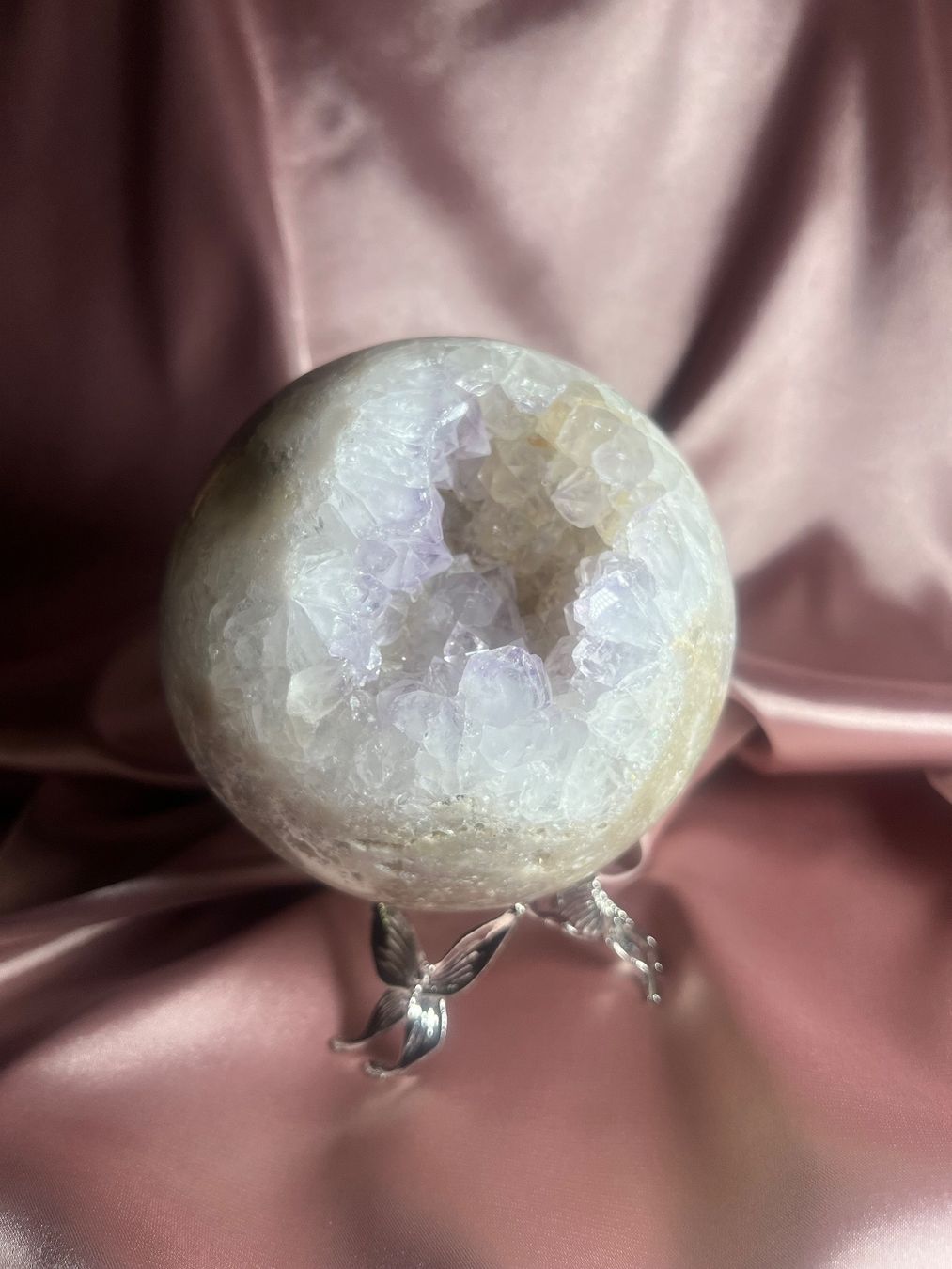 Minerali & Pietre curative: Grosse Pink Amethyst Kugel - 1.7kg, 11cm – Nuovo e nell'imballaggio originale da Zürich venduto da unique2010