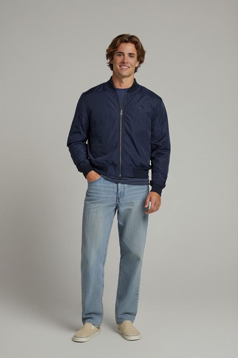 Levi's Giacche: Levi's Marineblaue Bomberjacke - Größe 14 – Usato da Zug venduto da vinokilo