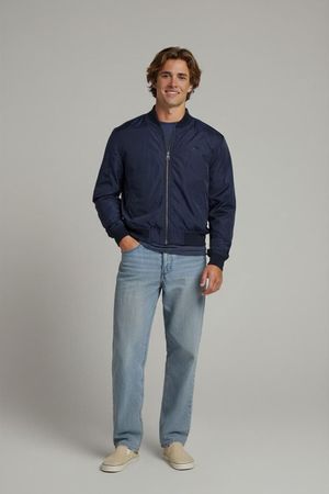 Levi's Marineblaue Bomberjacke - Größe 14