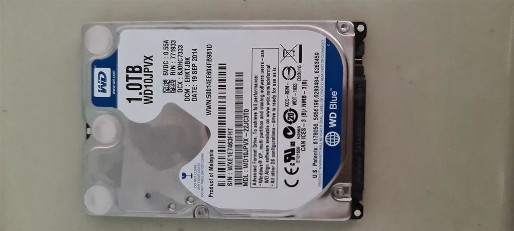 WD blue 1 TB HDD mit Diagnose Bericht | Kaufen auf Ricardo