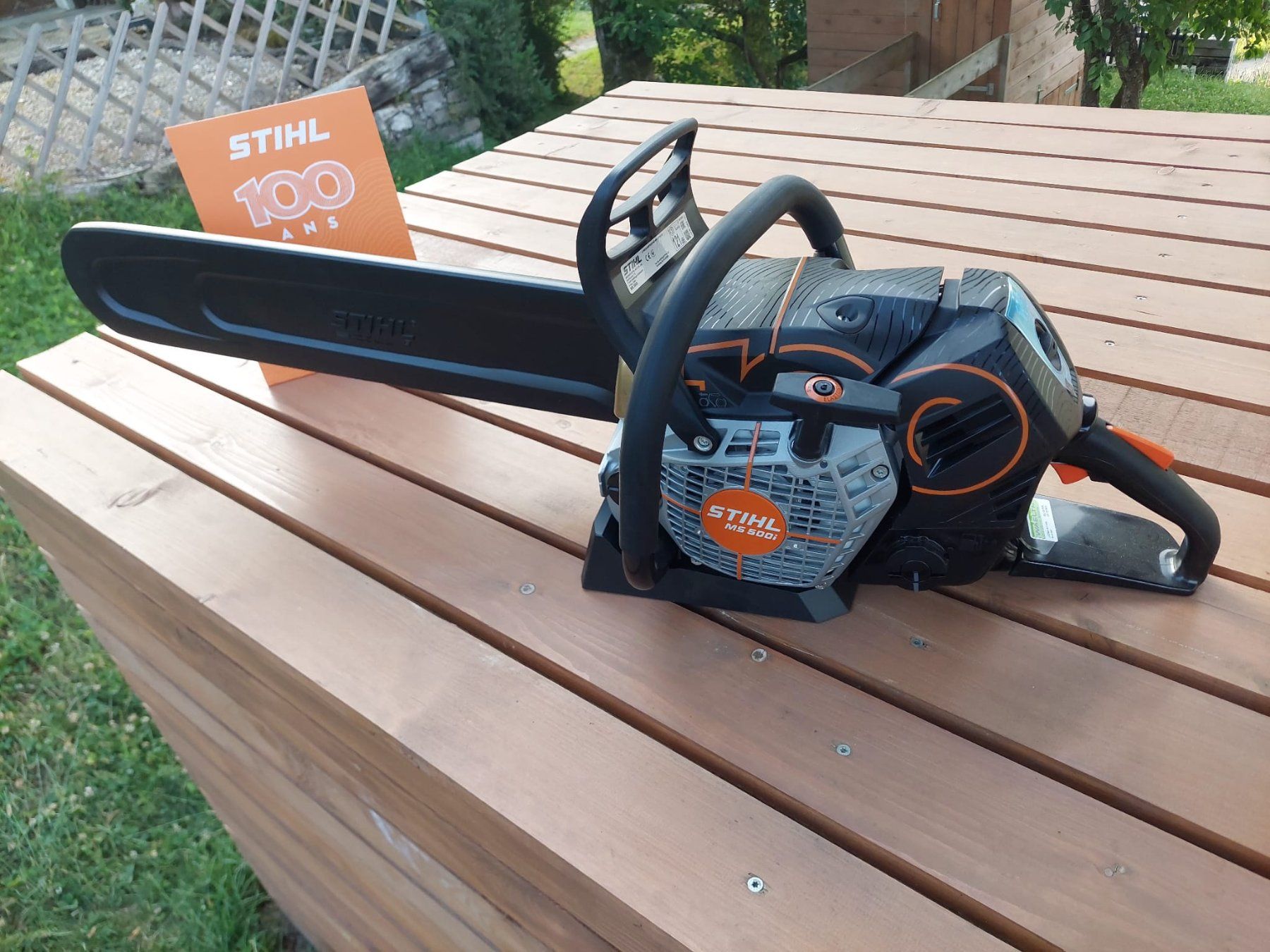 Stihl Tutte le macchine: Tronçonneuse Stihl MS 500i. Édition spéciale centennial – Nuovo e nell'imballaggio originale da Ponts-de-Martel venduto da kim_5wbg