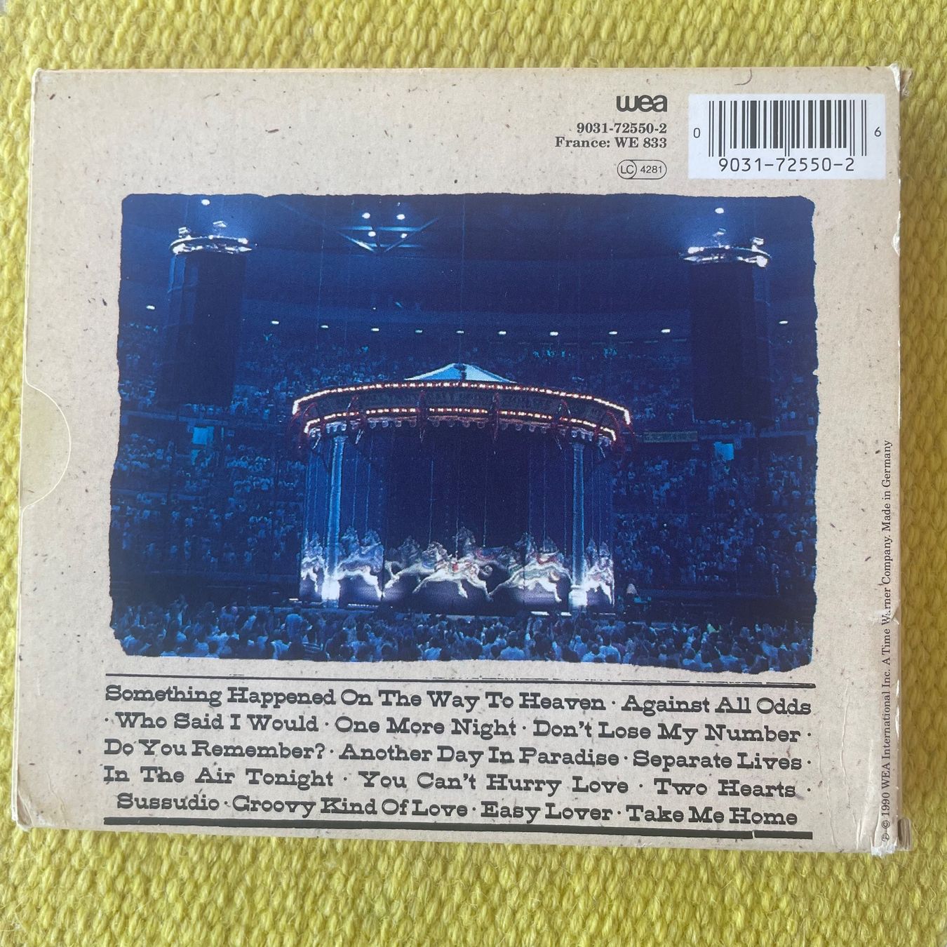CD: PHIL COLLINS GENESIS-SERIOUS HITS LIVE MIT BÜCHLEIN – Usato da Rorschacherberg venduto da CD-Roli 1