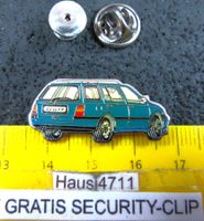 VW GOLF KOMBI AUTO PIN GLASIERT MIT SECURITI-CLIP VINTAGE