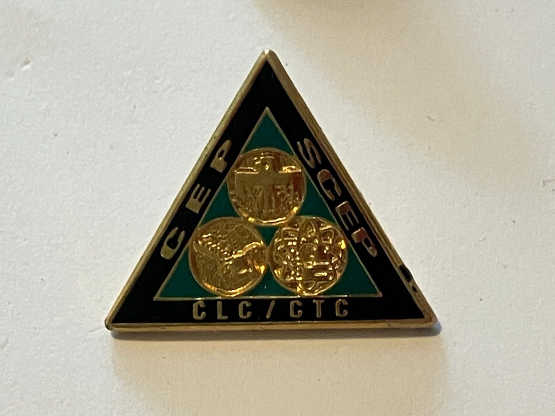 Placchette & Badge: 1 Pin CEP SCEP CLC/CTC – Usato da Basel venduto da djwwpp