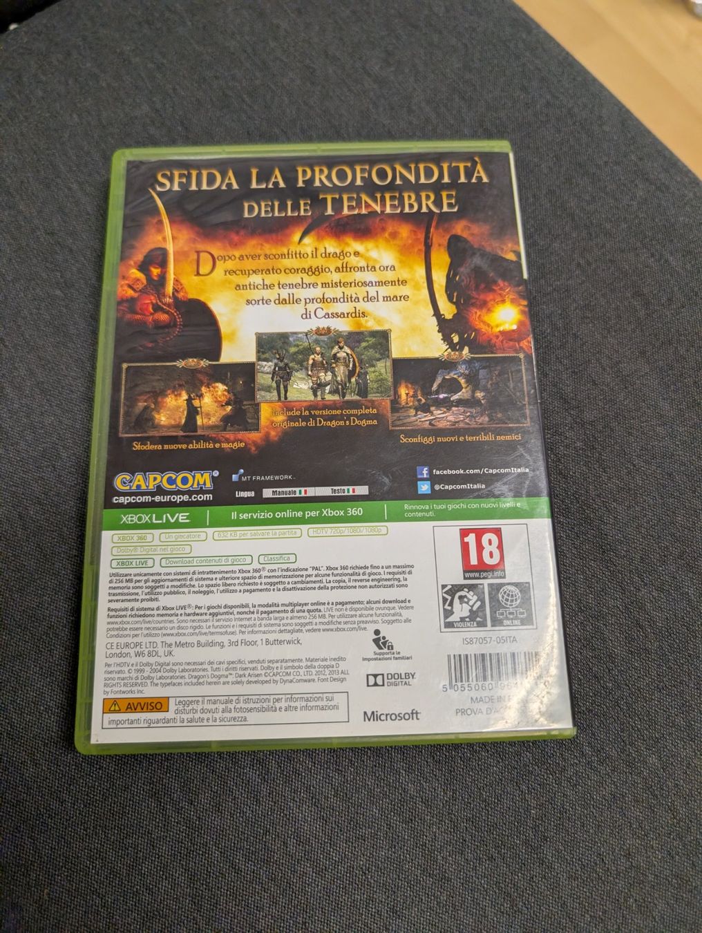 Giochi: Dragon's dogma Microsoft Xbox 360 – Usato da Giubiasco venduto da Ticinerd 1