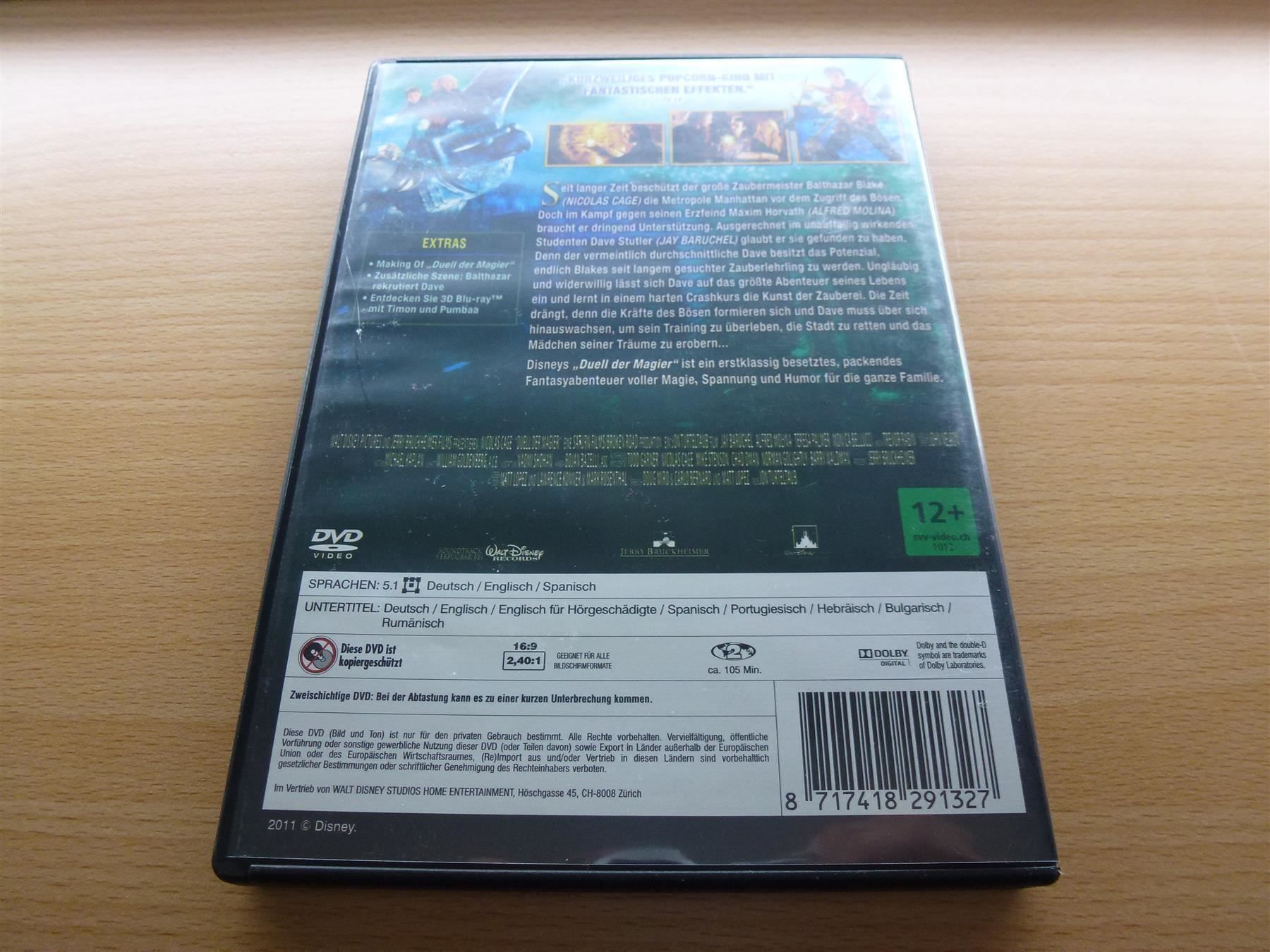 Tutti i DVDs: Duell der Magier – Usato da Hombrechtikon venduto da Maloev17 1