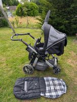 Kinderwagen Hartan Racer GT mit Fusssack und Sonnenschirm
