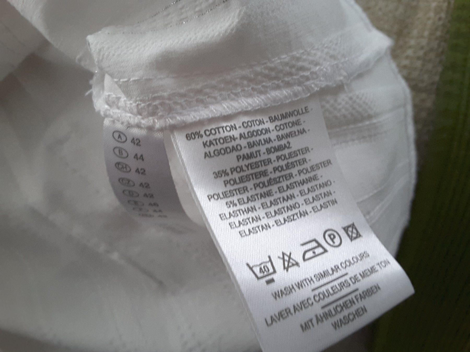 Camicette: Damenbluse weiss Gr.42 – Usato da Boppelsen venduto da tigimohrli 3