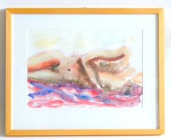 Aquarell: Stille