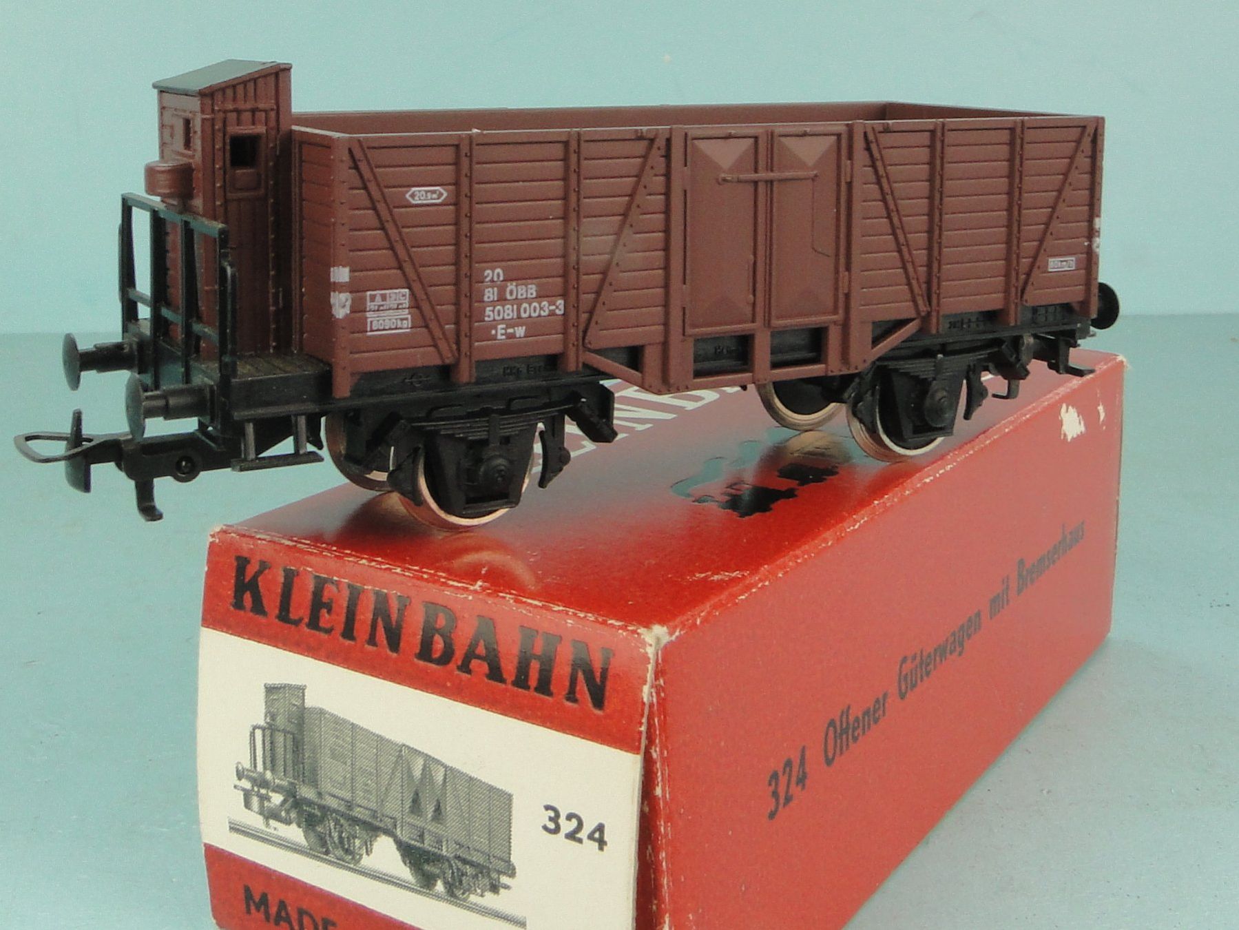 Kleinbahn Modelleisenbahnen: Kleinbahn 324 H0 Offene Güterwagen – Gebraucht aus Bülach von cann11