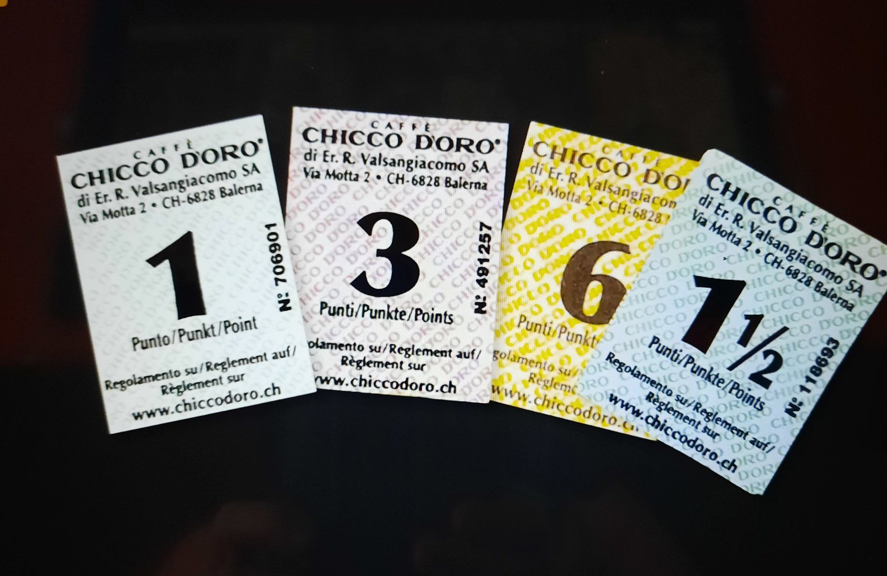 Chicco Sammelmarken & -punkte: 150 Chicco d Oro Punkte – Gebraucht aus Kappel SO von Helene4