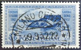 ITALIA 1932: Cinquantenario Garibaldino, 1,75 Lire, O