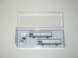 Schiebewandwagen-Set der SBB in Spur N von Hobbytrain H24660