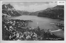 Weesen mit Leistkamm und Alvierkette