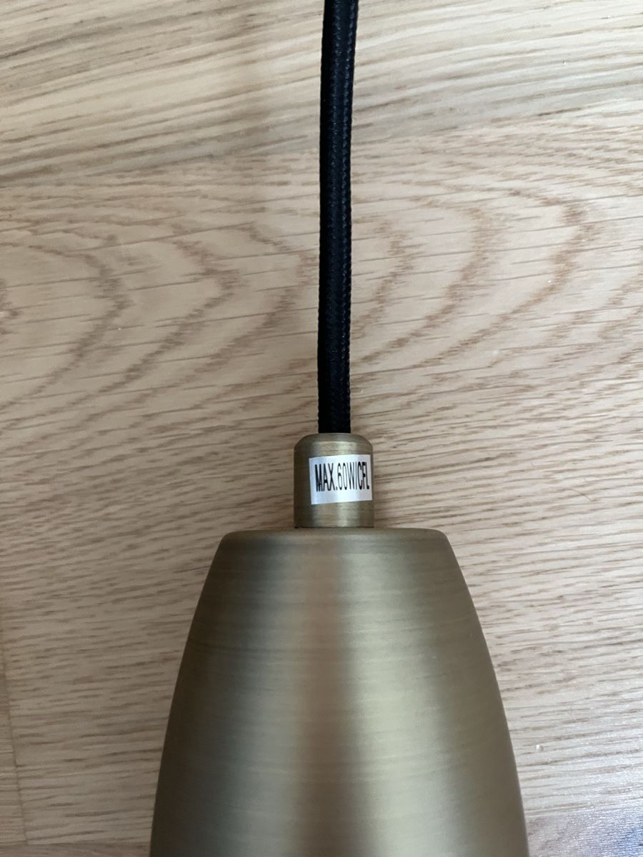 Lampadari & plafoniere: 2 Pendelleuchten von BoConcept, Messing – Usato da Winterthur venduto da jul_65qh 4