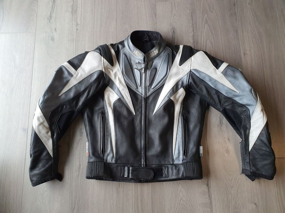 Veste moto cuir IXS taille 48 Acheter sur Ricardo