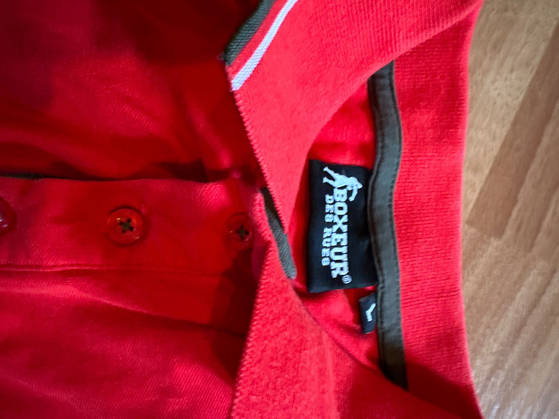 T-shirt: BOXEUR T-Shirt Gr. L rot – Usato da St. Gallen venduto da mai_gd7k 2