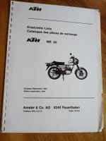 KTM MS 50 Ersatzteile Liste
