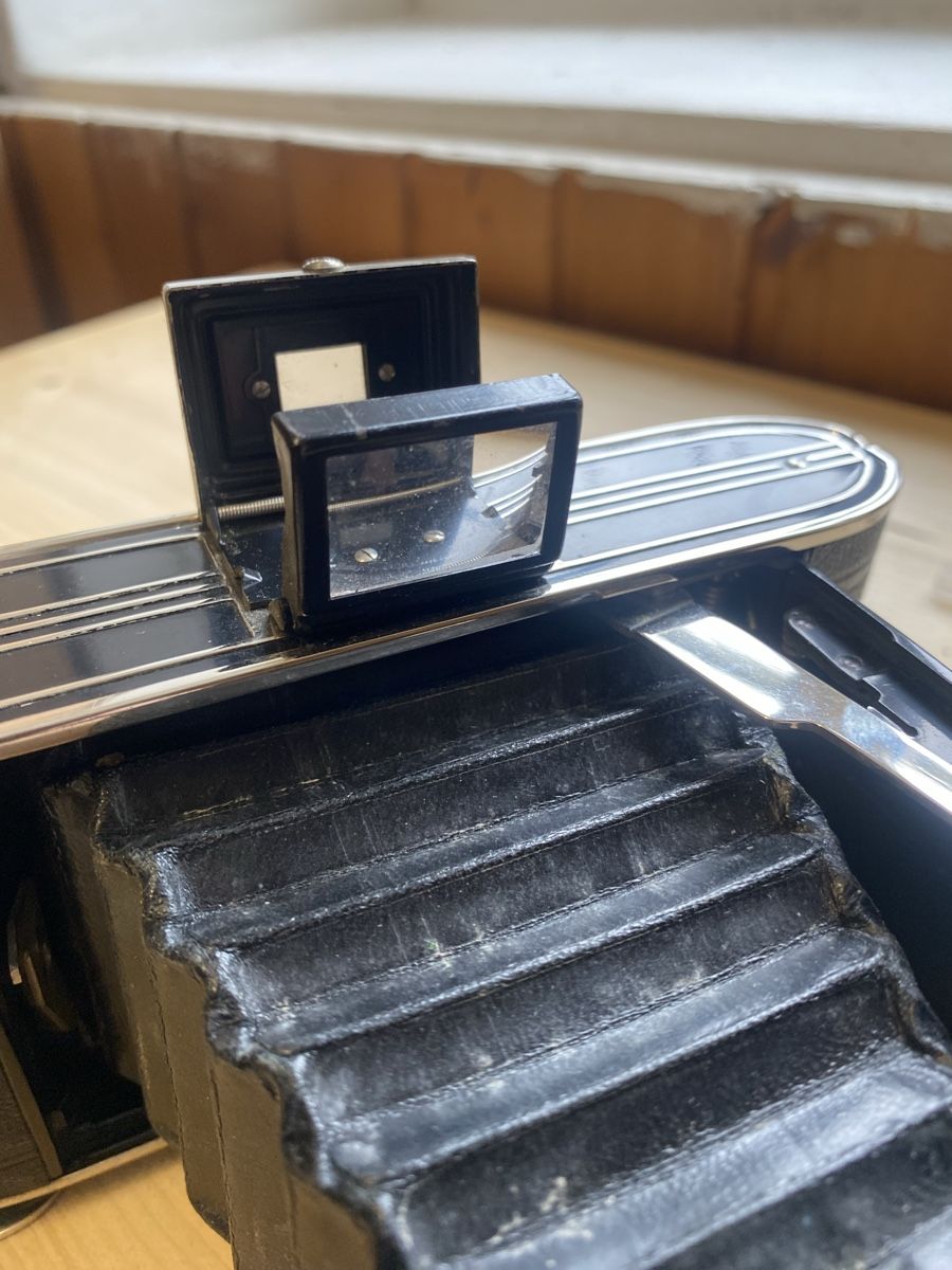 Agfa Fotocamera: Agfa mit Faltenbalg antike Kamera – Usato da Aathal-Seegräben venduto da wagenburg01 1