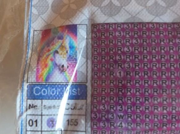 Kit bricolage: DIAMOND PAINTING EINHORN – Nuovo e nell'imballaggio originale da Dintikon venduto da bonita099 1