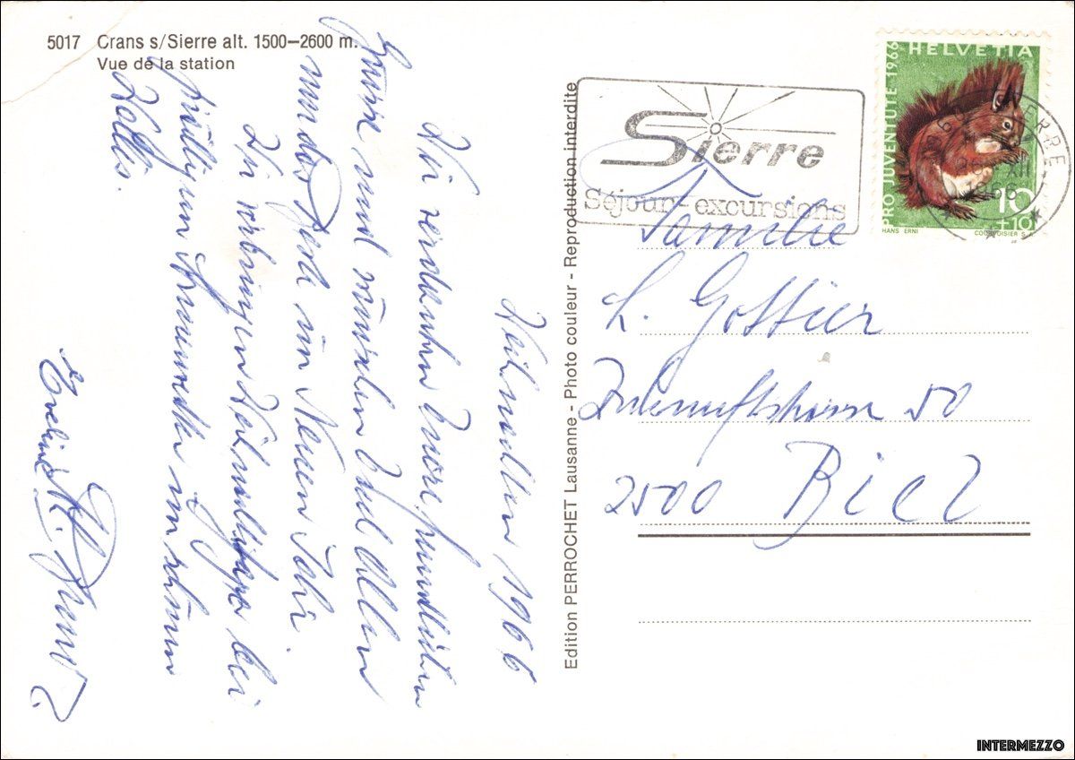 Cartes postales: Crans-Montana VS // 1966 Oldtimer alte Autos – D'occasion à Basel par intermezzo12 1