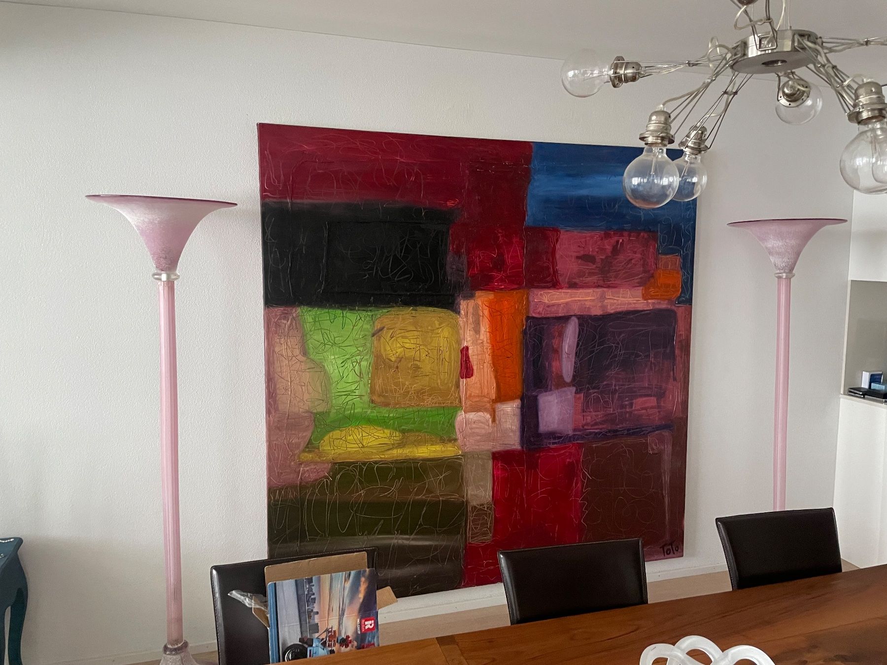 Murano Lampen: Stehleuchten 2 Stück Muranoglas 175 cm – Gebraucht aus Lausen von artehome 9
