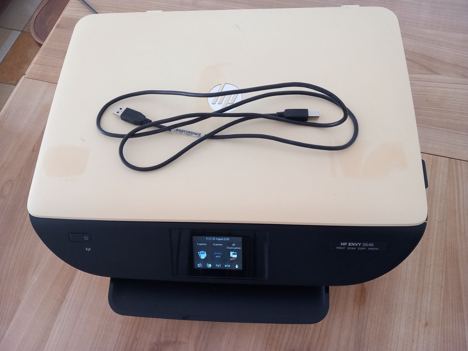 Hewlett Packard Drucker: HP ENVY 5646 Multifunktionsdrucker mit Tinte – Gebraucht aus Oberwil BL von Schuulie 1