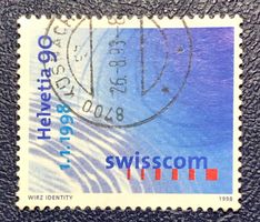 Nr.938 Signet der Swisscom Sondermarken GESTEMPELT 1998   