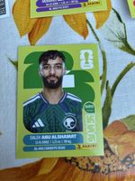 FIFA World Cup 2026 Sticker Saleh Abu Alshamat KSA 14