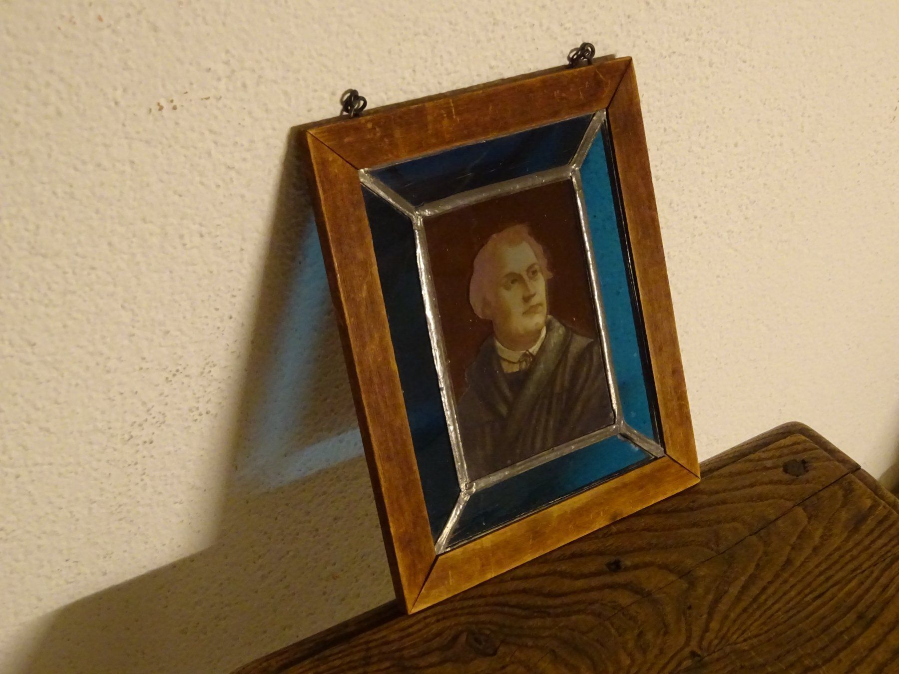 Dipinti: Martin Luther 1483-1546 / Hinterglasbild – Usato da Esslingen venduto da eintagammeer 4