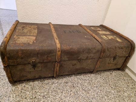 Baule viaggio 1900/1920 da restaurare - Köffer 1900/1920