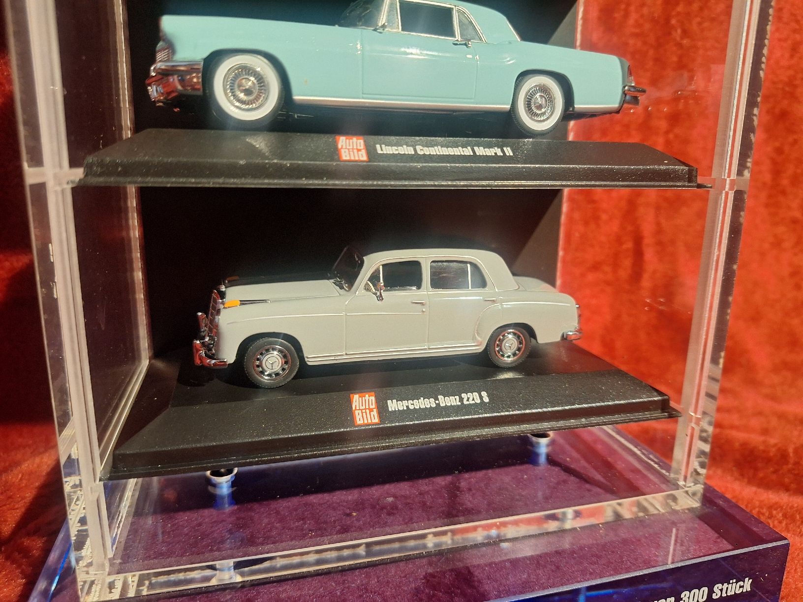 Modellini d'auto: Auto Bild Edition 2006: 4 Modellautos in Acryl Vitrine – Usato da Menzingen venduto da jon_kny7 4