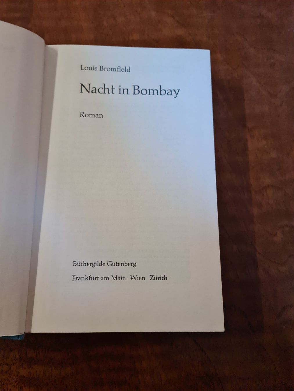 Libri: Nacht in Bombay – Usato da Erstfeld venduto da Mario_boe0 1