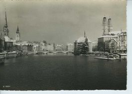 Zürich im Winter - 1947