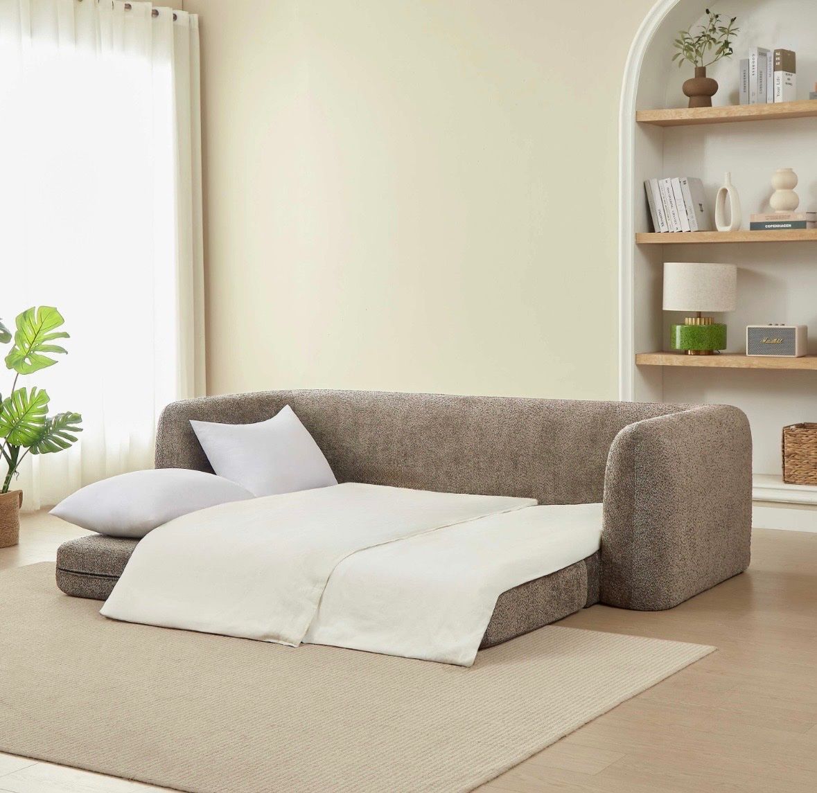 Sofas: Canapé lit marron, 3 places – Gebraucht aus Genève von sib_cb7z 2