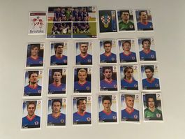 Panini Bilder. Komplett-Set Kroatien. EM 2008 Modric