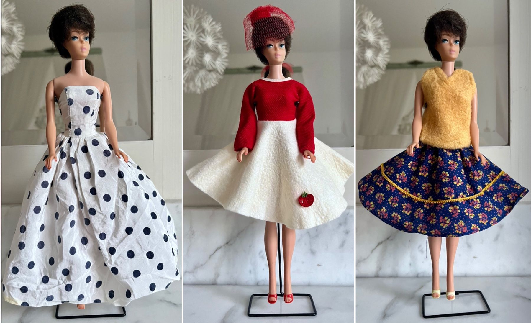Puppen: Barbie Bubblecut + custodia + abiti vintage – Gebraucht aus Breganzona von mas_tv72 3
