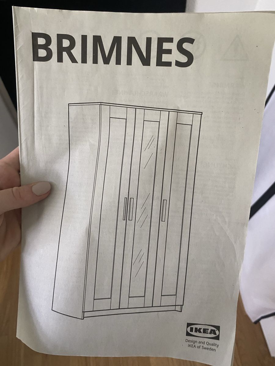 Ikea Armadi: Kleiderschrank Brimnes von Ikea – Usato da Uhwiesen venduto da sal_qx8b 4