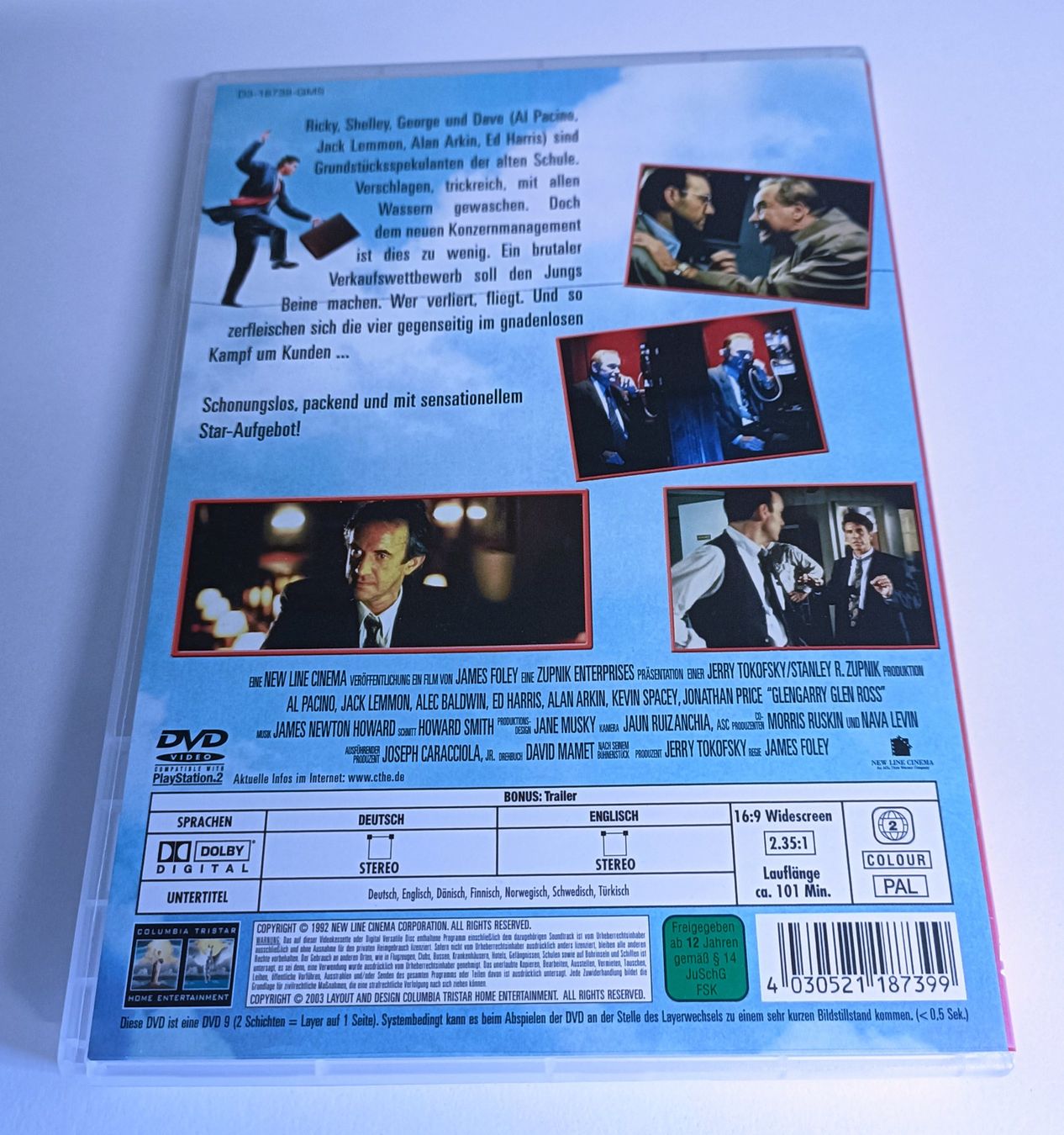 Tutti i DVDs: Glengarry Gleen Ross – Usato da Köniz venduto da Movieportal007 1