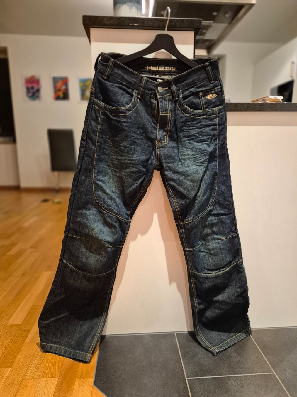 Held Hosen: Held Motorradhose Jeans Denim – Neu (gemäss Beschreibung) aus Brunnen von skiingislife