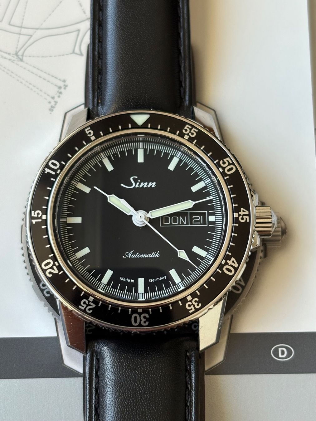 Sinn Orologi: SINN 104 St Sa Automatic Fullset – Usato da Birsfelden venduto da Mynos 2