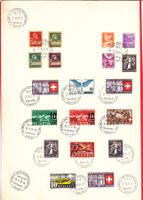 1939  alle 10Rp.Marken die gültig waren ° nach  SBK 420Fr.