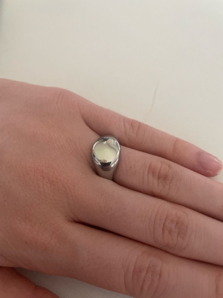 Anelli: Ring silber farbe Grösse 6 neu – Nuovo e nell'imballaggio originale da Bazenheid venduto da systemcouseng
