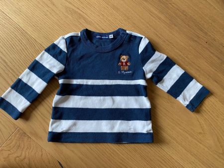 Original Marines Baby-Pulli Gr. 68 mit Bär-Applikation