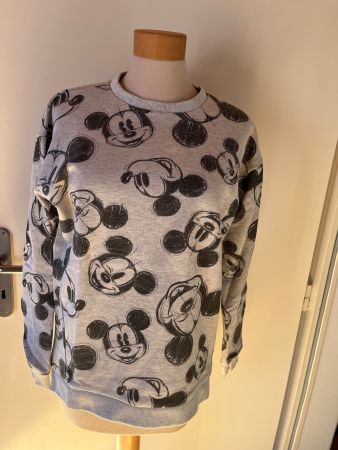 Disney Pullover Mickey Mouse grau Grösse S guter Zustand
