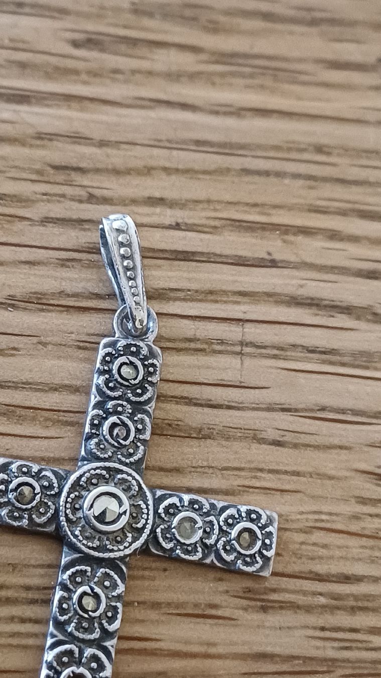 Ciondoli: Schöner Kreuzanhänger 800 Silber – Usato da Flawil venduto da Pinkmalibu 7