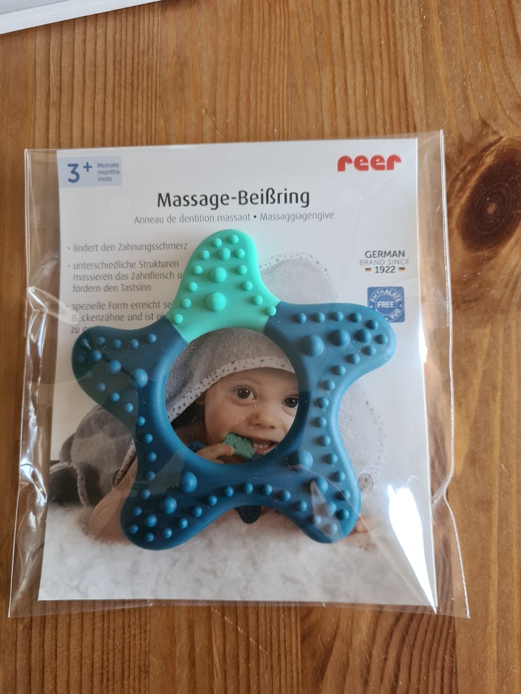 Sucettes & attache sucettes: Reer Massage-Beissring 3+ Monate – Neuf avec emballage d'origine à Horw par Mirii91