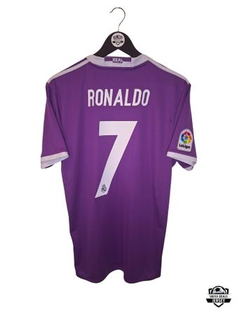 RONALDO #7 Original Real Madrid 2016-17 Away Trikot